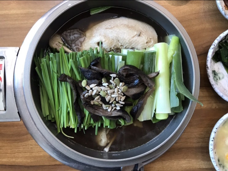  [아산 탕정] 오리백숙 해신탕 맛집 ‘황제능이버섯백숙’
