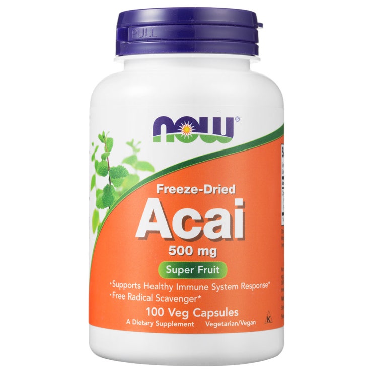  염가상품 아사이 - Now Foods Acai 500mg  (With ‘동상이몽2’하도권 소식)