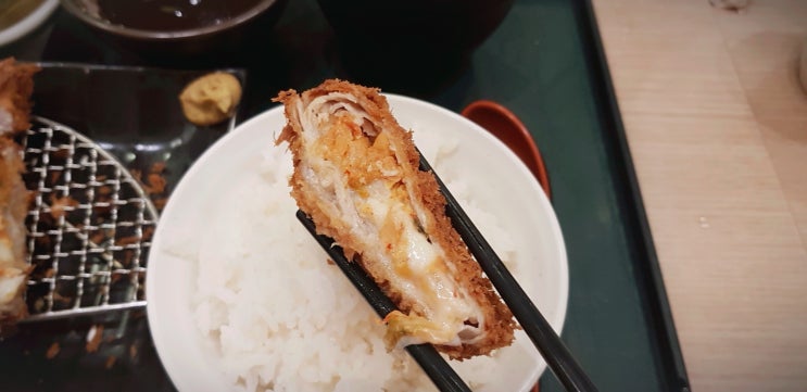  영등포 사보텐 타임스퀘어점에서 바삭한 돈까스 먹은 후기