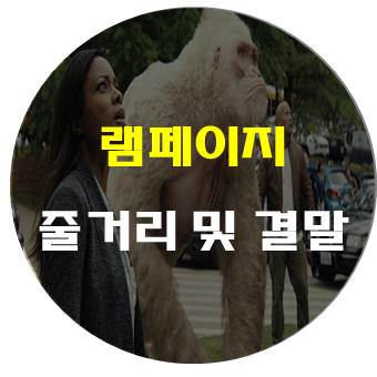 램페이지 줄거리 및 결말 - 드웨인 존슨 영화