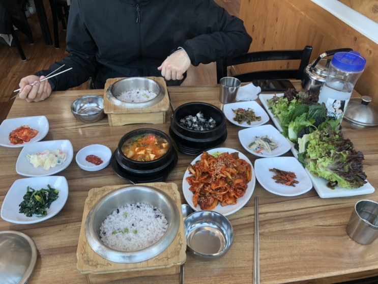  삼전역 맛집 :: 건강하게 맛있었던, 논두렁 우렁쌈밥