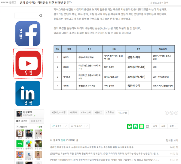  당신은 블로그와 유튜브가 있나요? 그럼 유튜브로 돈을 벌 수 있어요. :: 블로그 위젯 (13일)