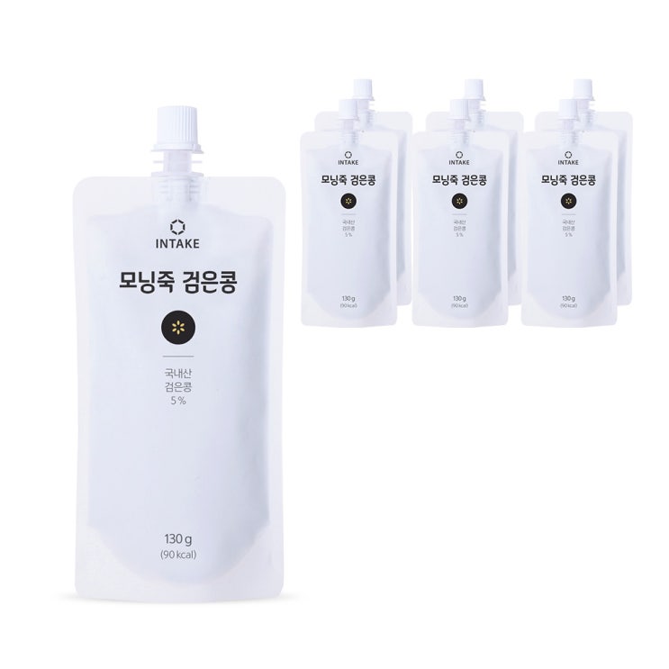 (로켓배송)인테이크 모닝죽 검은콩 즉석죽, 130g, 7개 추천해요 (로켓배송)인테이크 모닝죽 검은콩 즉석죽, 130g, 7개 추천해요