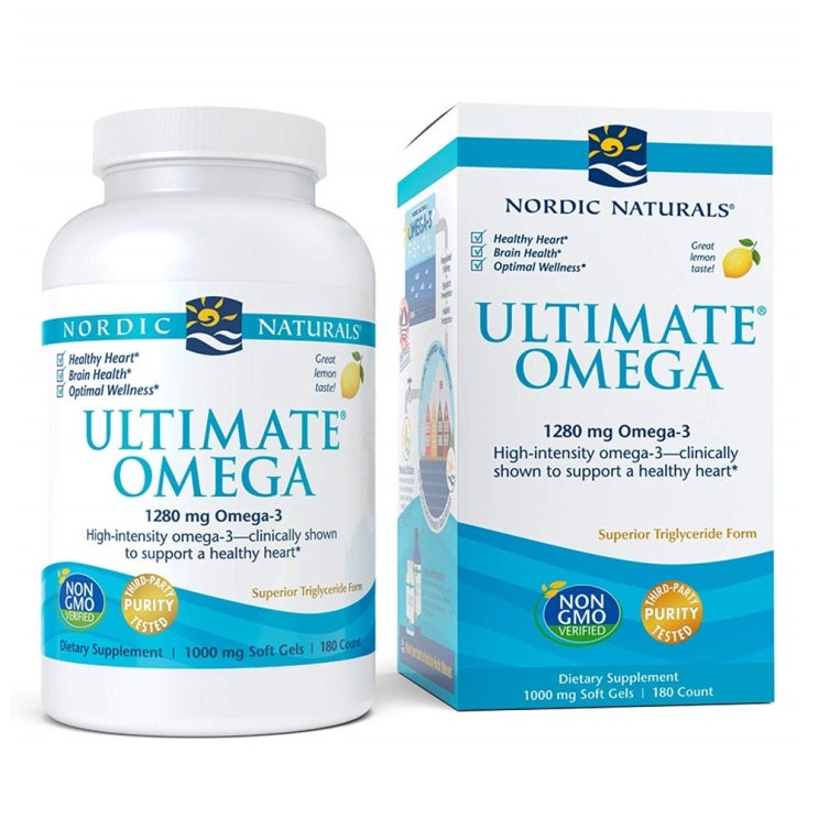  [강추] Nordic Naturals Omega 노르딕 오메가3 180정, 1개 픽업해요!