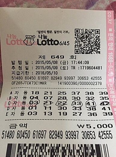  로또 당첨 대박이 과연 인생 대박일까요?