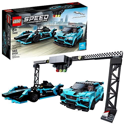 [강추] LEGO Speed Champions Formula E Panasonic Jaguar Racing Gen2 car and Jaguar I-PACE eTROPHY 76898 Building Kit New 2020 (565 Pieces), 본문참고 픽업해요!