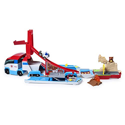 [강추] Paw Patrol Launch’N Haul Paw Patroller Transforming 2-in-1 Track Set for True Metal Die-Cast Vehicles, 본문참고 픽업해요!