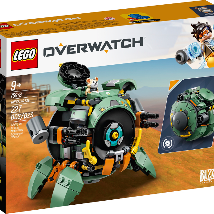 [강추] LEGO 레고 75976 오버워치 레킹볼 Wrecking Ball, 혼합 색상 픽업해요!