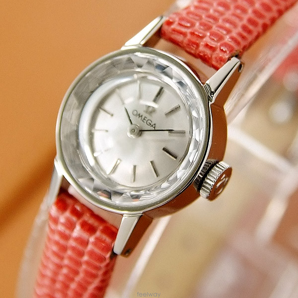 OMEGA 오메가 원형 17mm 스틸 여자 시계
