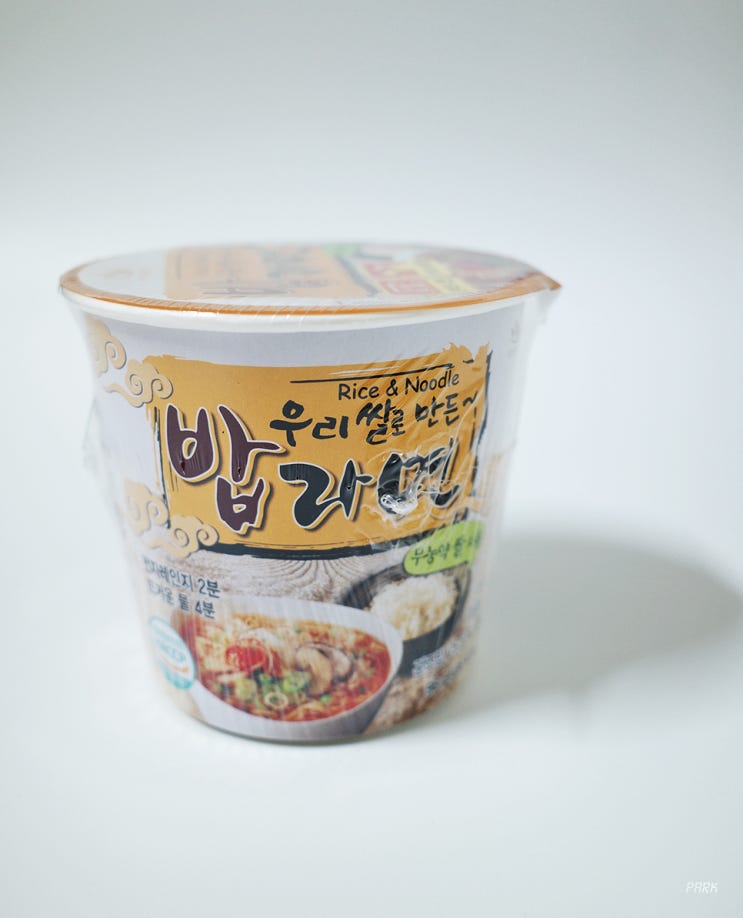  우리쌀로 만든 밥라면 / 올가홀푸드