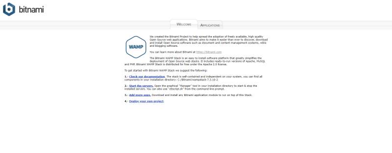 [웹및앱] 02. 웹서버 설치 / bitnami / WAMP Apache, PHP, MySQL : 네이버 블로그