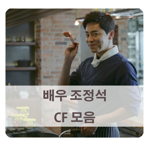 [조정석광고] 동원참치, 야나두 등 광고 & 아로하 노래까지! 다재다능의 아이콘