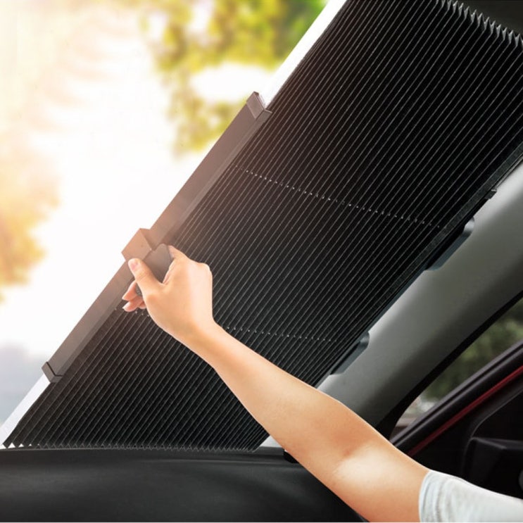 [ 제품 리뷰 ] -  에이링크 원포인트 차량용햇빛가리개 운전석햇빛가리개 블라인드 간편사용 70cm, 1개, [70cm]단일색상