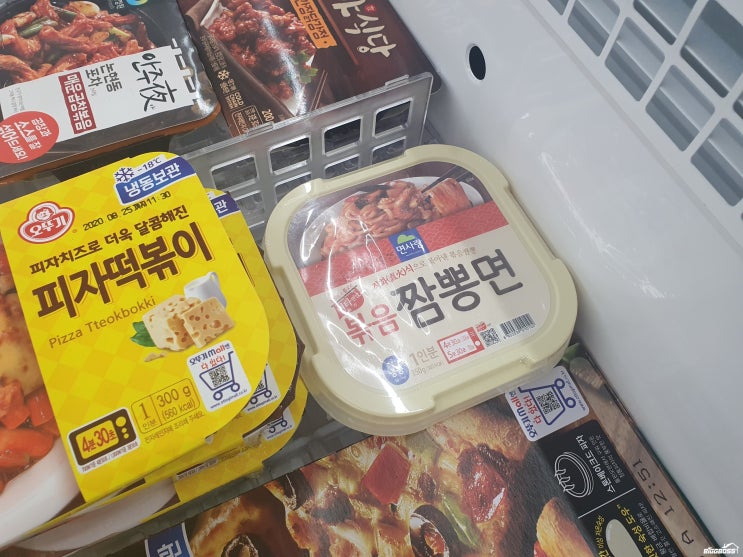  내 생애 최고의 냉동식품, 면사랑 볶음 짬뽕면.