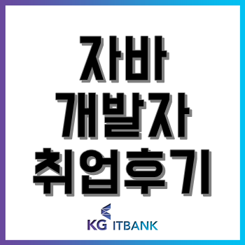 자바 개발자 취업 후기, 30살 문과 출신 비전공자 여학생 편!