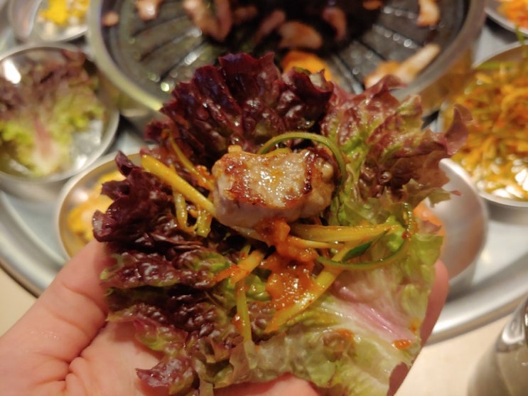  [종각맛집]쟁반집 점심에 고기를구워먹자 삼겹,항정,목살 점심메뉴