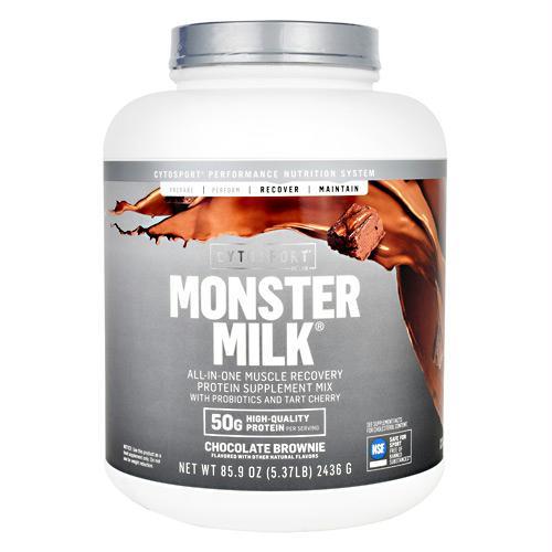 [ 제품 리뷰 ] -  Cytosport 몬스터 밀크 초콜릿 브라우니, 2436g, 1개