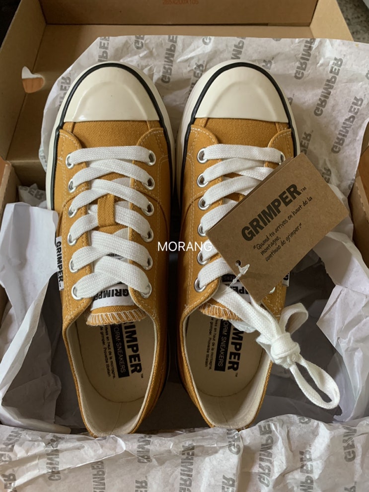  글림퍼 청키오버핏 PORCANEVAS_M.YELLOW
