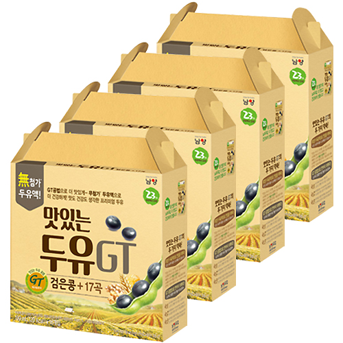  <최저가>남양 맛있는두유 GT 검은콩 + 17곡, 190ml, 64개입 꿀정보예요~