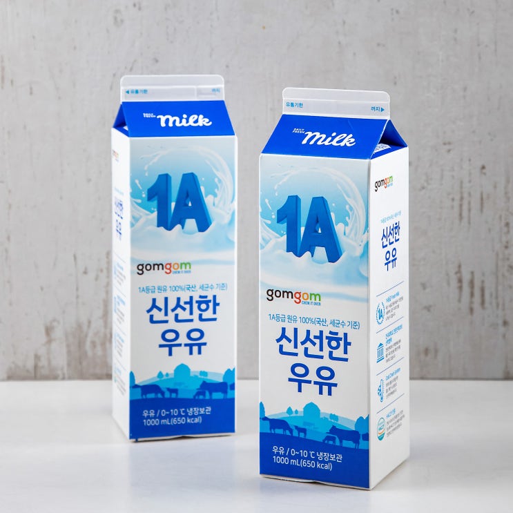  <꿀딜>곰곰 신선한 우유, 1000ml, 2개 최저가 정보 공유