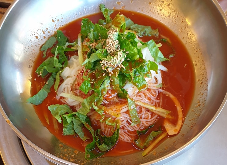  [강원도 / 강릉] 박순옥비빔국수 : 국수랑 전 맛집!