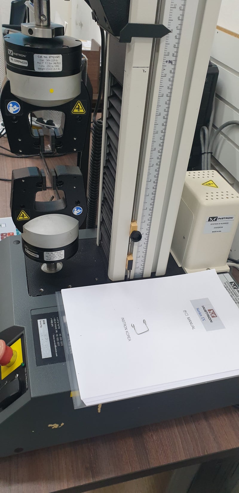MADE IN USA / INSTRON 인장시험기 중고 SERIES LX : 네이버 블로그
