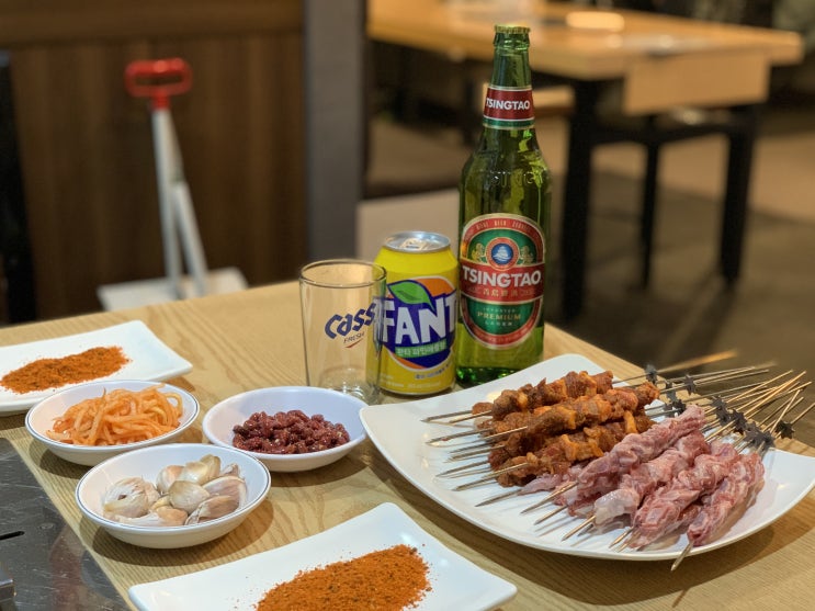  [게스트하우스/경] 안성 <초원 양꼬치집>, 양꼬치 앤 칭따오는 진리