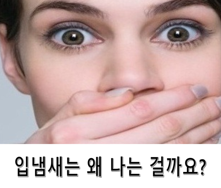  입냄새는 왜 나는 걸까!!  없애는 방법은 무엇일까요?