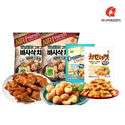  리뷰가 좋은 마니커 치킨2봉(바사삭/고추/몽골리안 택1)+치즈볼+너겟, 고추2+치즈볼+너겟 제품을 소개합니다!!