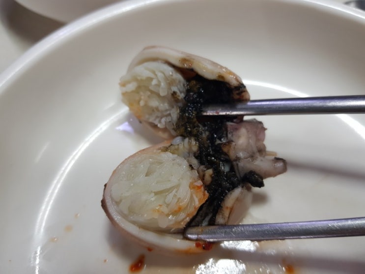  인천회, 자연산알찬쭈꾸미 - 장봉배터집