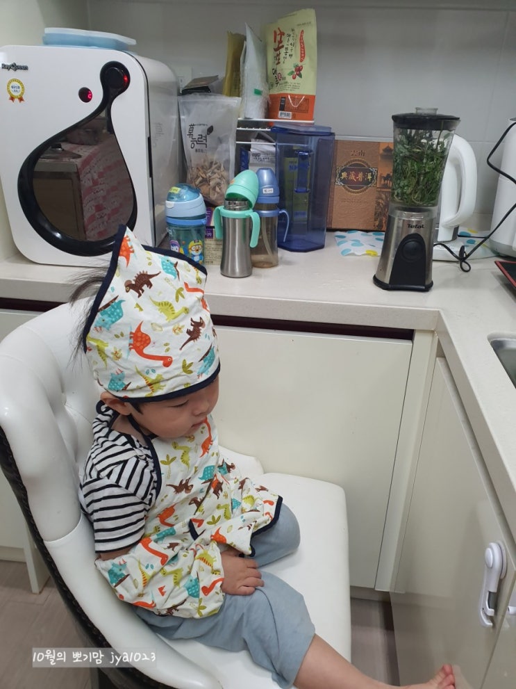  집에서 아이랑 놀기 3편 <쑥전 요리 수업>