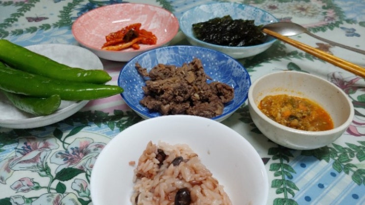  [조식] 불고기 / 순대볶음 / San Clemente