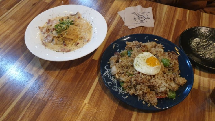  부천 상동 홈플러스 3층 이탈리안 레스토랑 맛집 오말리 O'Malley 불고기 필라프, 투움바 파스타