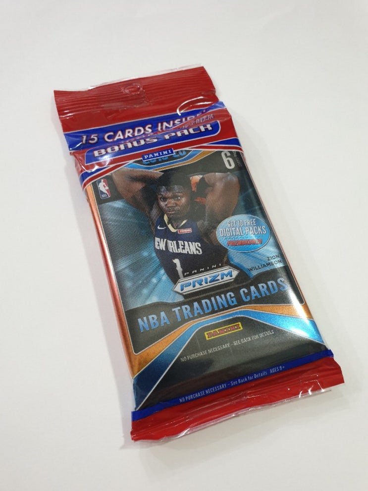  스포츠카드 초보 아재의 NBA 프리즘 한팩 브레이크 후기(반전없음 주의)