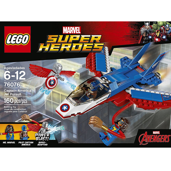  [강추] LEGO 레고 캡틴 아메리카 제트 추격전 76076, 단품 픽업해요!