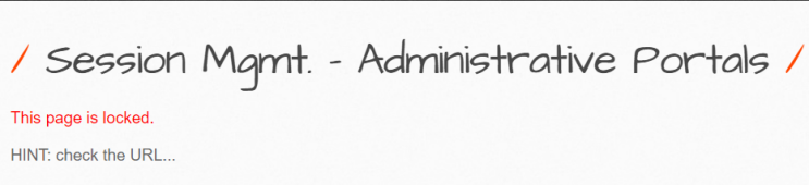  Session Mgmt - Administrative Portals