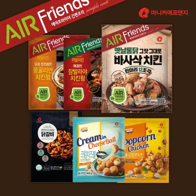  <최저가>마니커에프앤지 바사삭치킨 500g 3봉 외, 마니커 바사삭치킨 500g * 2ea + 몽골리안치킨윙 400g, 기타 꿀정보예요~