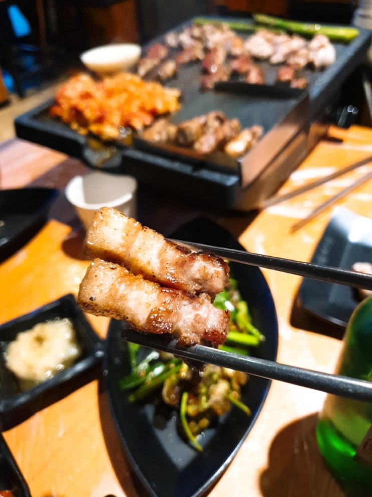 안산 맛집 맛있게 구워주는 서비스 하남돼지집