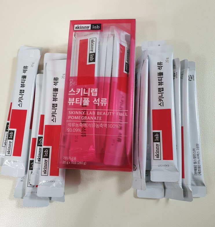  저분자 콜라겐 석류젤리, 스키니랩 뷰티풀 석류