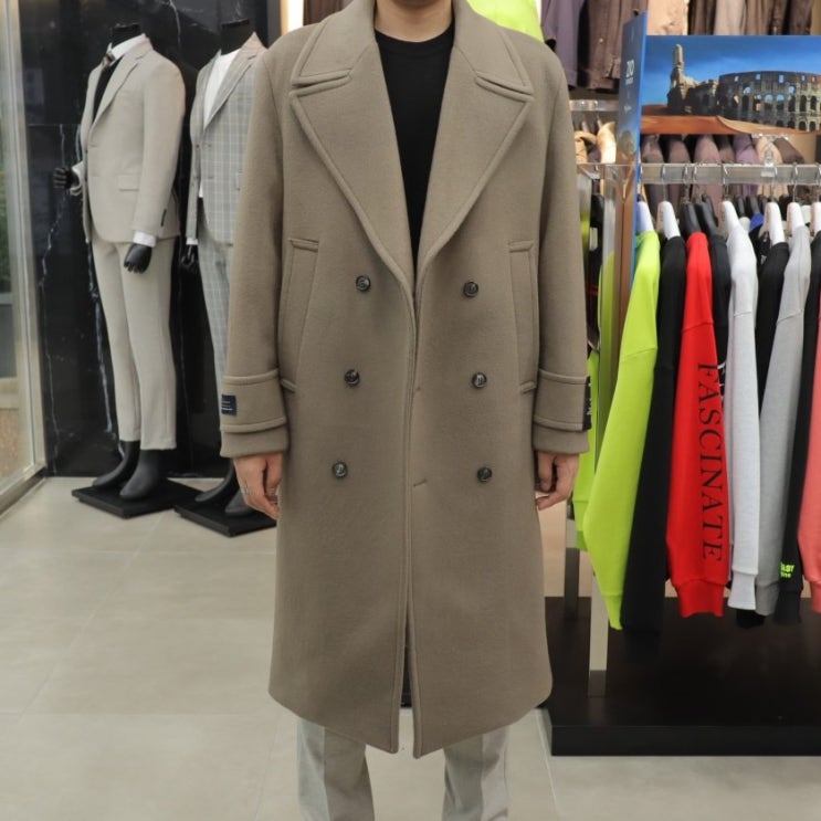 지오송지오 ZUW21511 다크브라운 더블디자인 캐시미어 오버핏 코트 추천해요 지오송지오 ZUW21511 다크브라운 더블디자인 캐시미어 오버핏 코트 추천해요