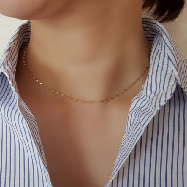  14k 초커 목걸이 추천드립니다.
