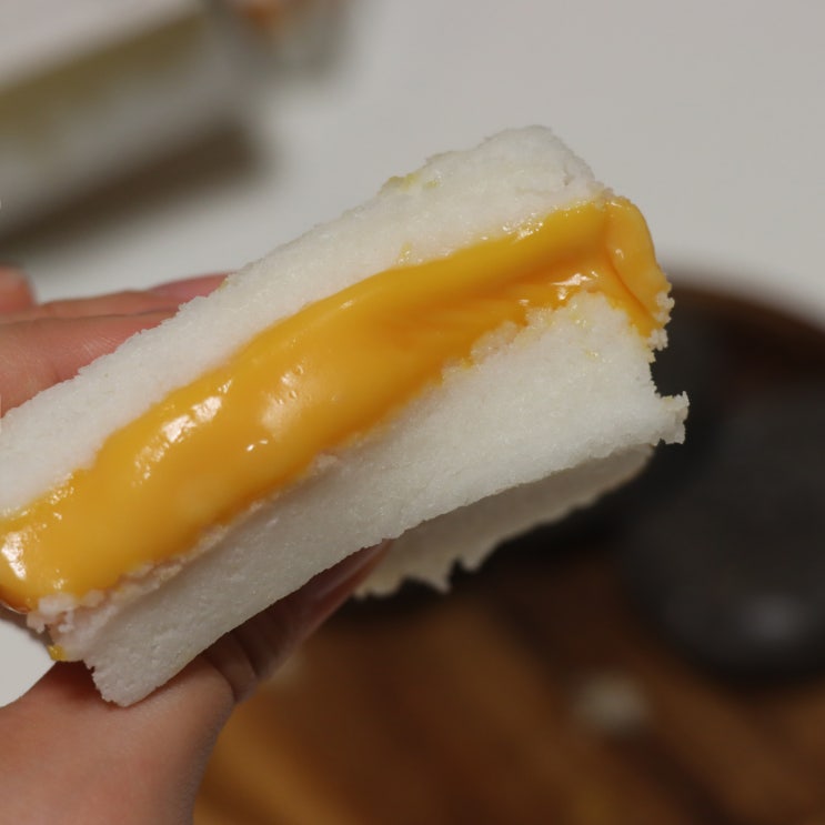  쿠캣마켓 떡3종 치즈설기(체다치즈/콘치즈), 흑임자 앙금절편 리뷰