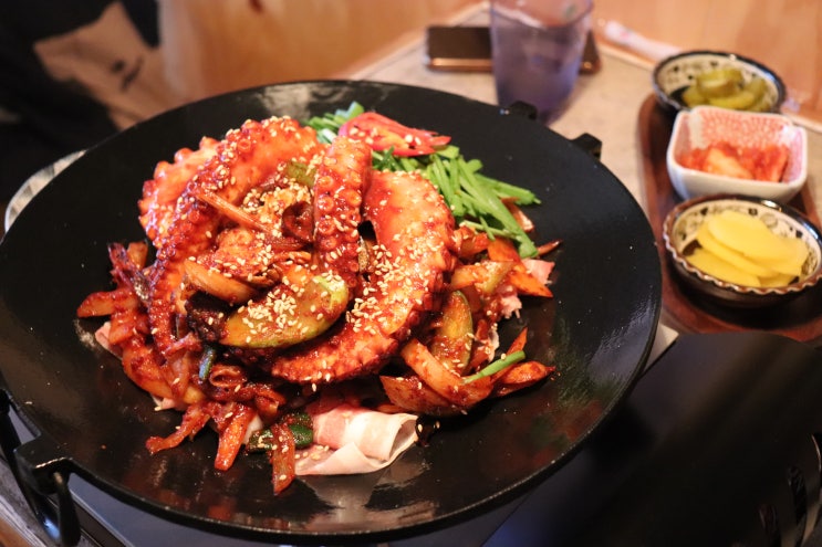 함덕맛집 존맛식당 제주문어철판볶음 존맛탱