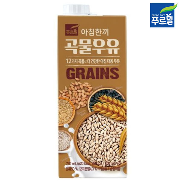 푸르밀 아침한끼 곡물우유 730ml, 1개 추천해요 푸르밀 아침한끼 곡물우유 730ml, 1개 추천해요