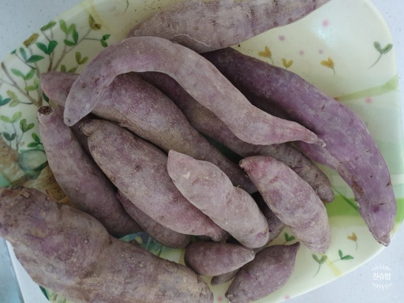 고구마 맛있게 먹는 방법-후라이팬에 굽기 도전