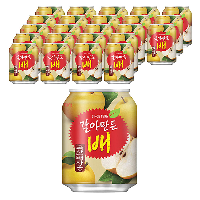 (로켓배송)해태음료 갈아만든 배, 238ml, 24개 추천해요