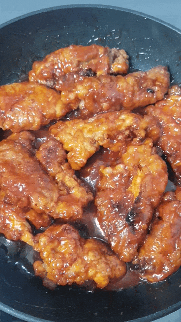  놀면뭐하니? 유느님 따라 나도치킨!! 이번엔 양념치킨!!