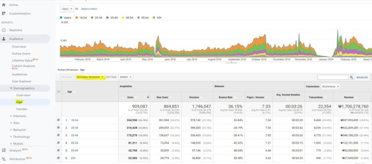  문제해결을 위한 구글애널리틱스(google Analytics) 활용 - 주요 고객은 누구야?