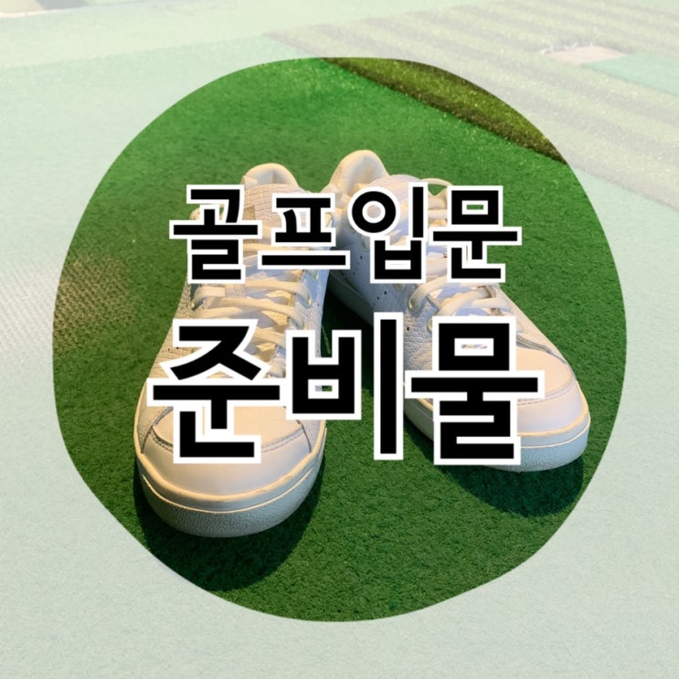  골프입문준비물