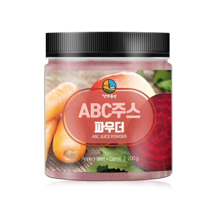 건강중심 국내산100% ABC주스 분말 200g, 1개입 추천해요 건강중심 국내산100% ABC주스 분말 200g, 1개입 추천해요